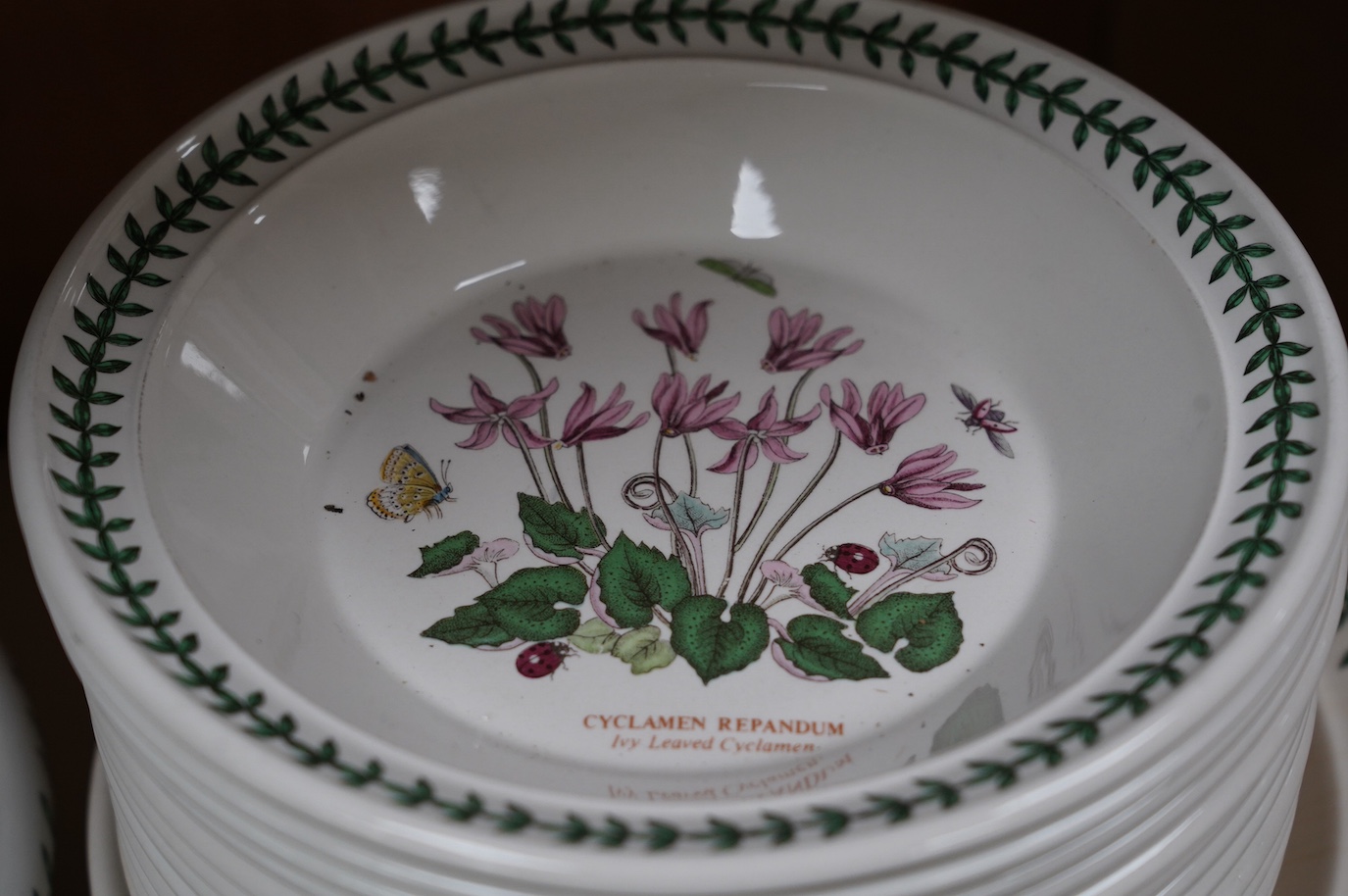 A group of Portmeirion table ware. Condition - fair to good